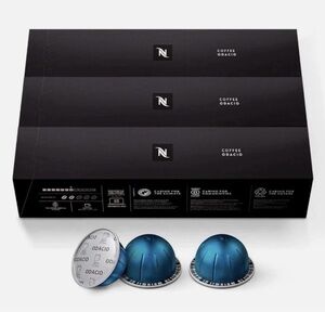 Nespresso Vertuo Odacio Coffee Pods - 3x10 Packs  30 Count  BEST BY  1/31/2026